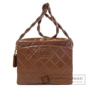 First come served Chanel Coco Mark Shoulder Bag Lambskin